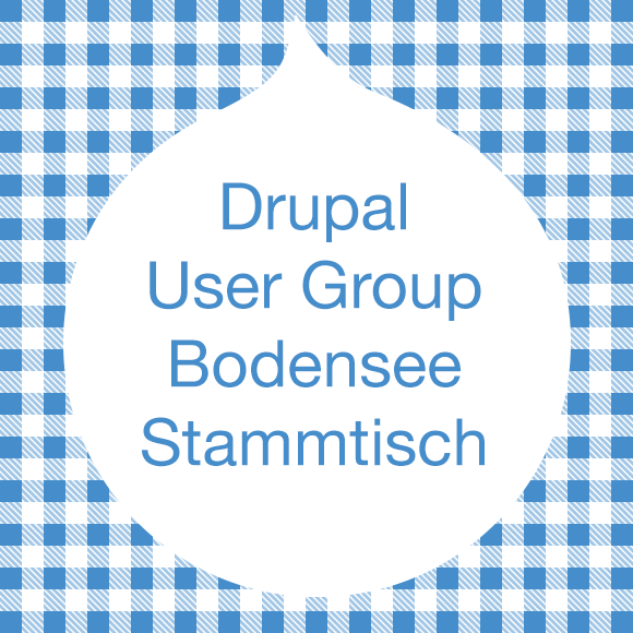 Stammtisch Logo Drupal User Group Bodensee